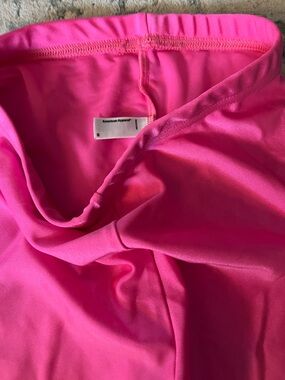 American Apparel Neon Pink Knit shorts